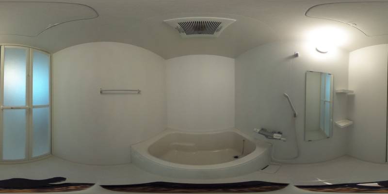 パノラマ画像バスルーム