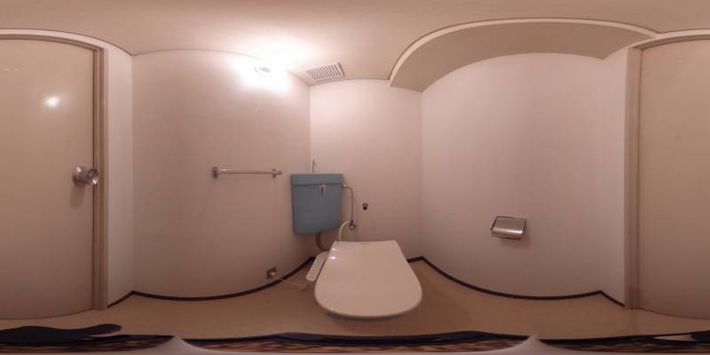 パノラマ画像トイレ