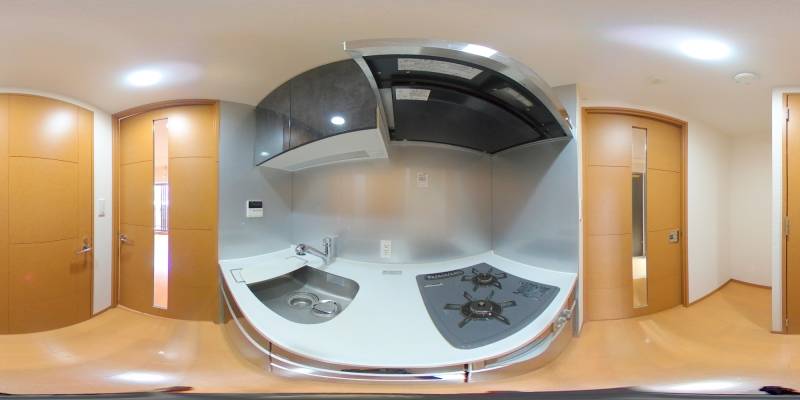 パノラマ画像キッチン