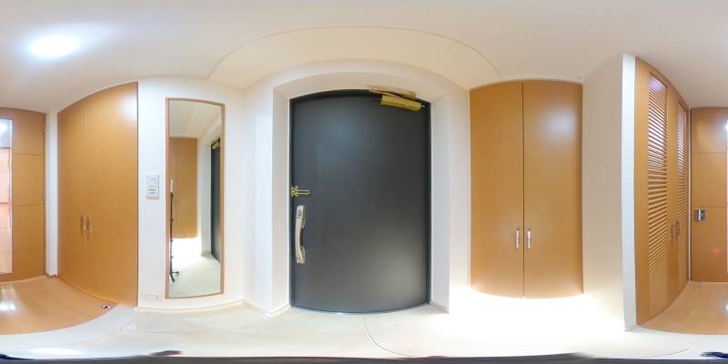 パノラマ画像玄関