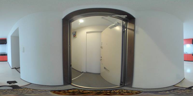 パノラマ画像玄関