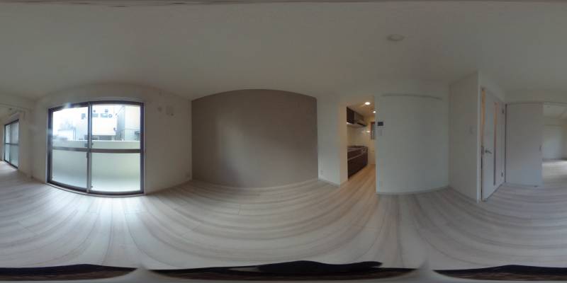 パノラマ画像リビング