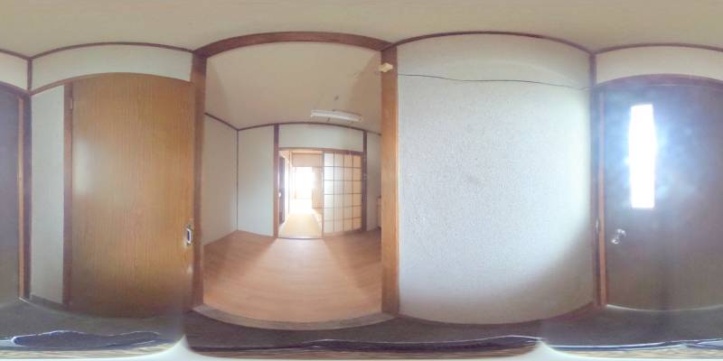 パノラマ画像玄関