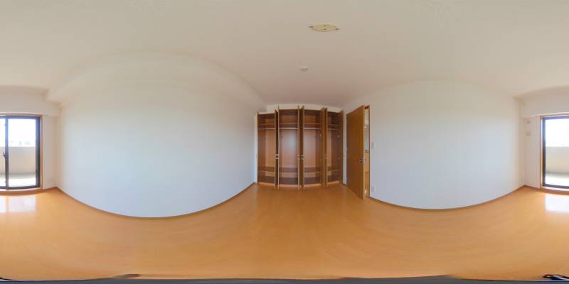 パノラマ画像洋室