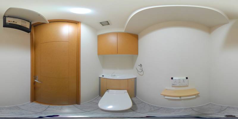 パノラマ画像トイレ