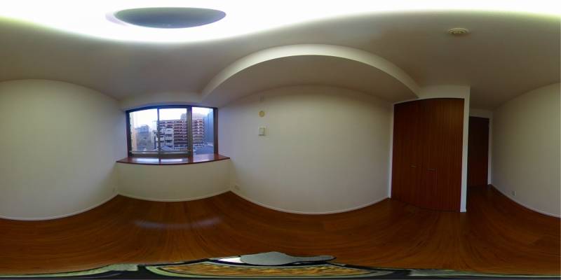 パノラマ画像洋室