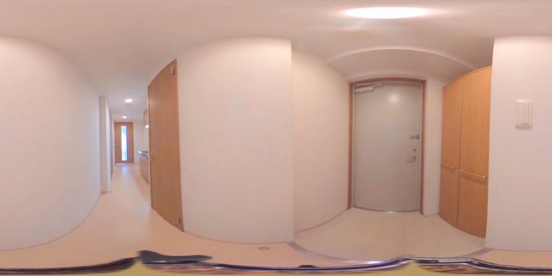 パノラマ画像玄関