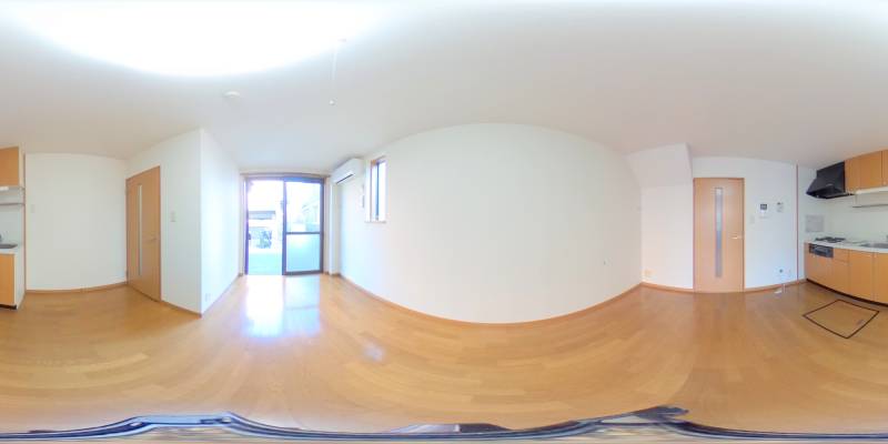 パノラマ画像リビング