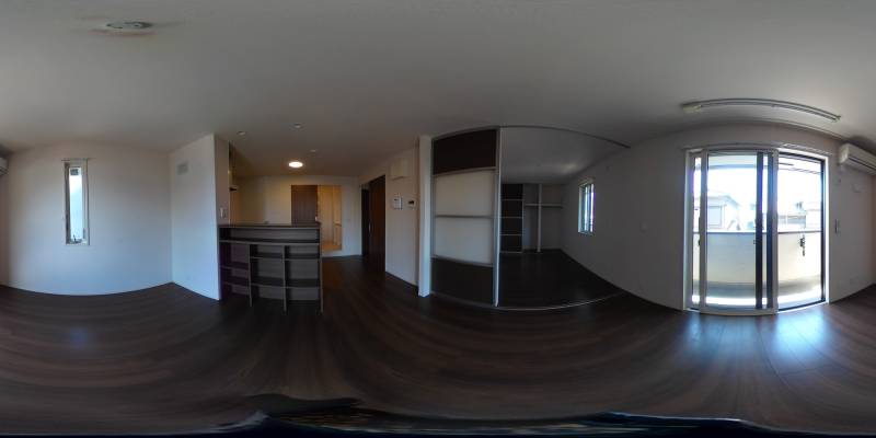 パノラマ画像リビング