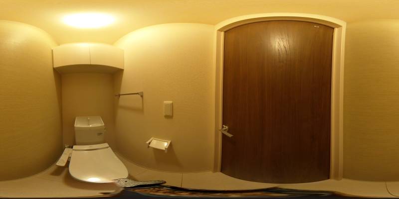 パノラマ画像トイレ