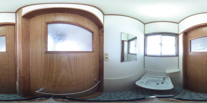 パノラマ画像洗面所