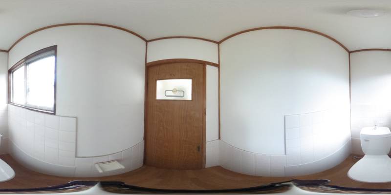 パノラマ画像トイレ