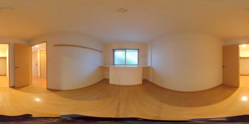 パノラマ画像洋室