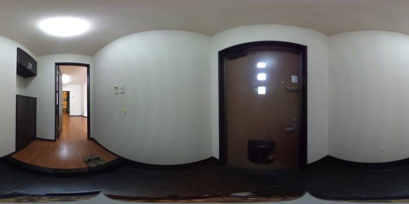 パノラマ画像玄関