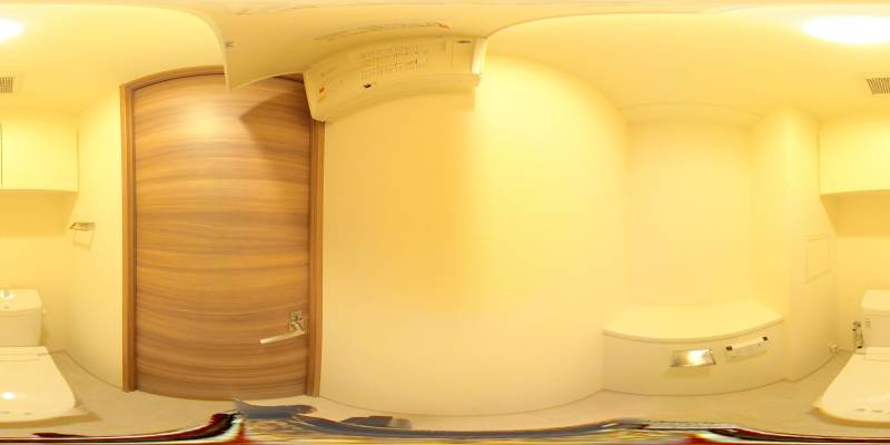 パノラマ画像トイレ