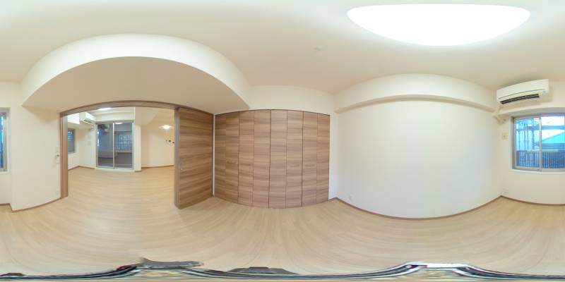 パノラマ画像洋室