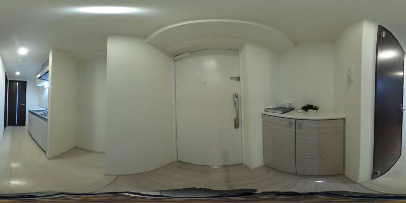 パノラマ画像玄関