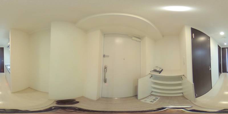 パノラマ画像玄関