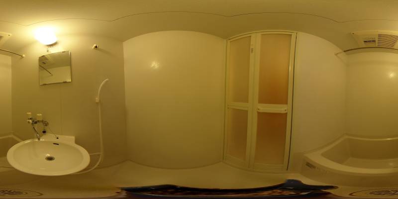 パノラマ画像バスルーム