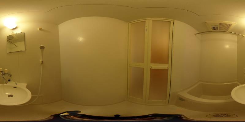 パノラマ画像バスルーム