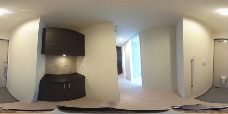 パノラマ画像玄関