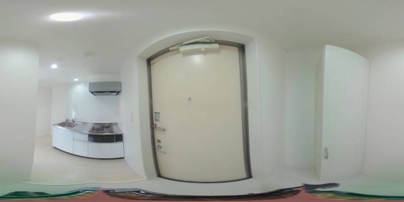 パノラマ画像玄関