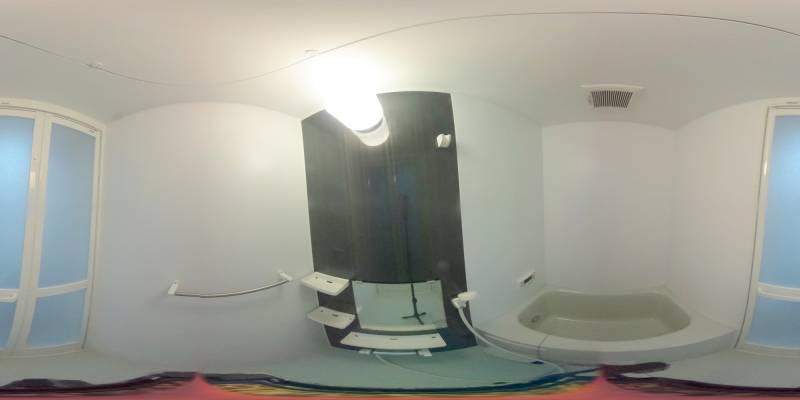 パノラマ画像バスルーム