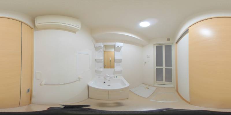 パノラマ画像洗面所