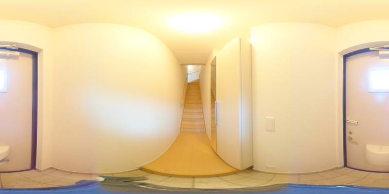 パノラマ画像玄関