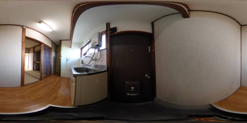パノラマ画像玄関