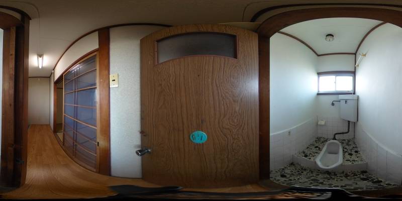 パノラマ画像トイレ