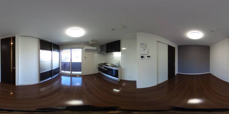 パノラマ画像リビング