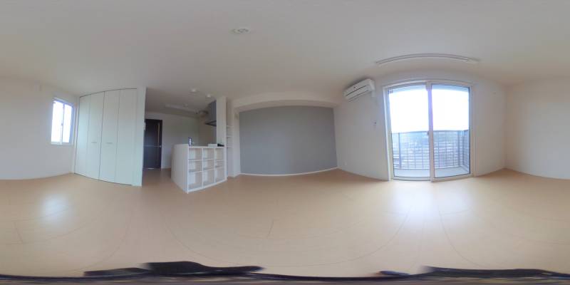 パノラマ画像リビング