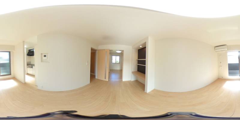 パノラマ画像リビング