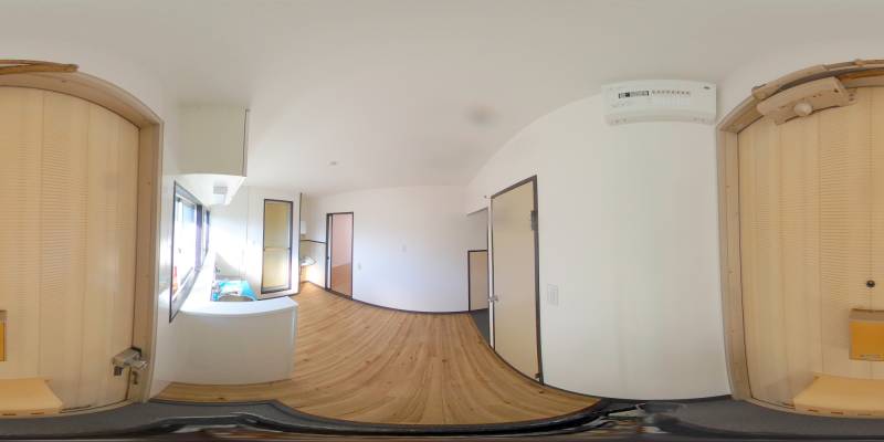 パノラマ画像玄関