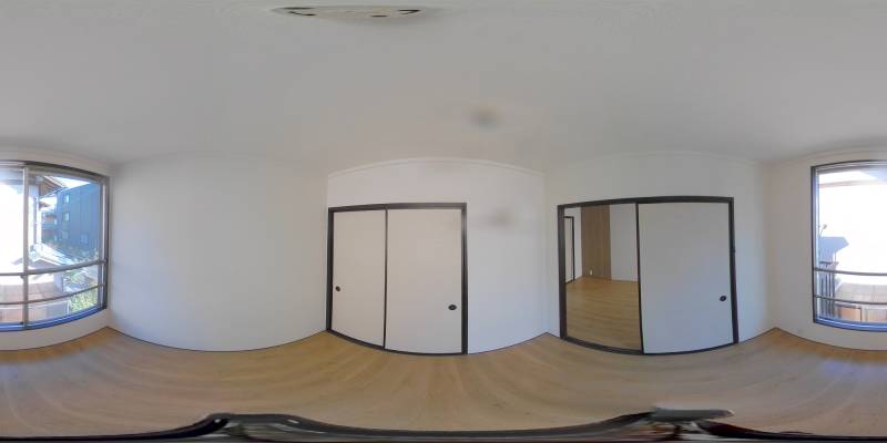 パノラマ画像洋室