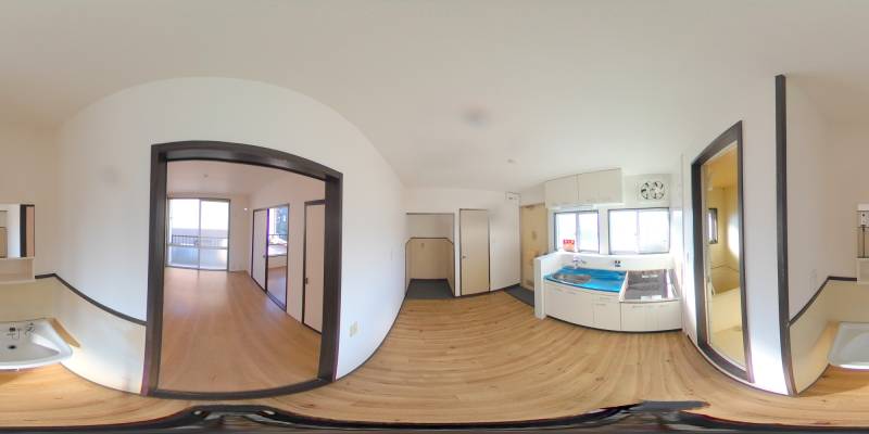 パノラマ画像洗面所