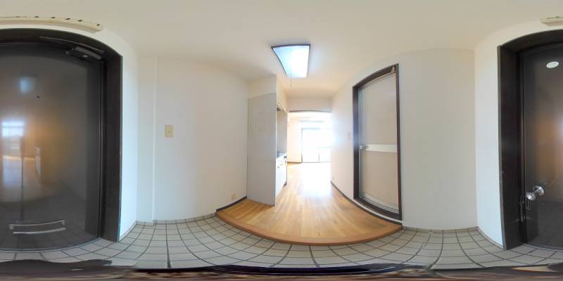 パノラマ画像玄関