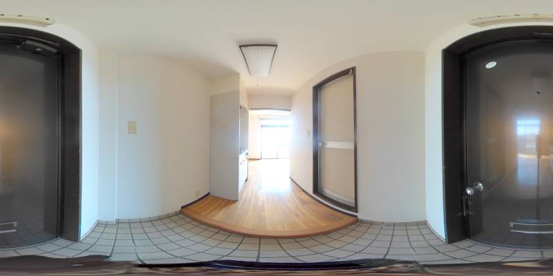 パノラマ画像玄関