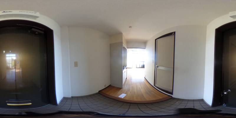 パノラマ画像玄関