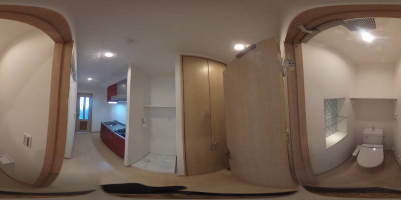 パノラマ画像トイレ