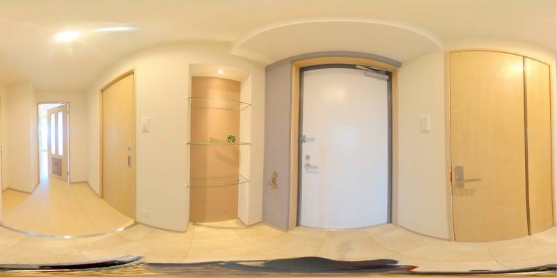 パノラマ画像玄関