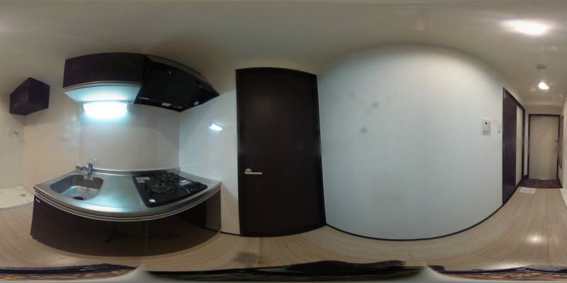 パノラマ画像キッチン