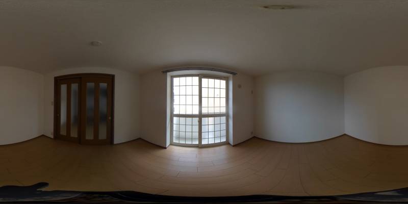 パノラマ画像洋室