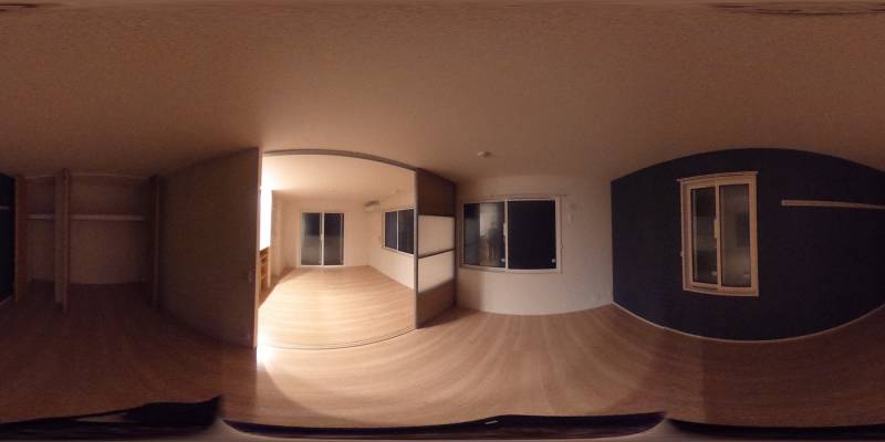 パノラマ画像洋室