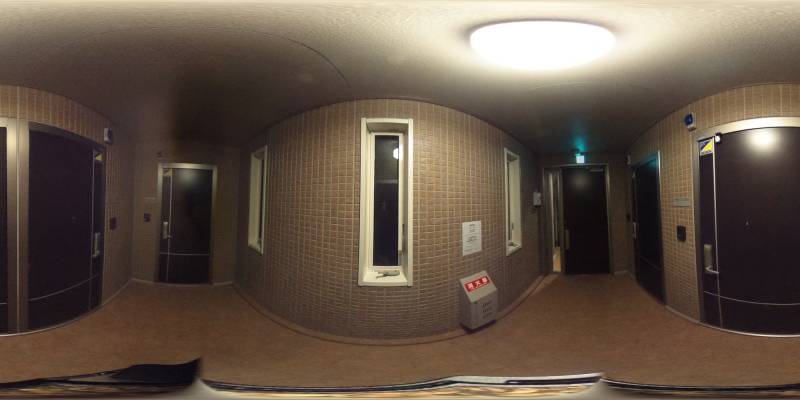 パノラマ画像玄関