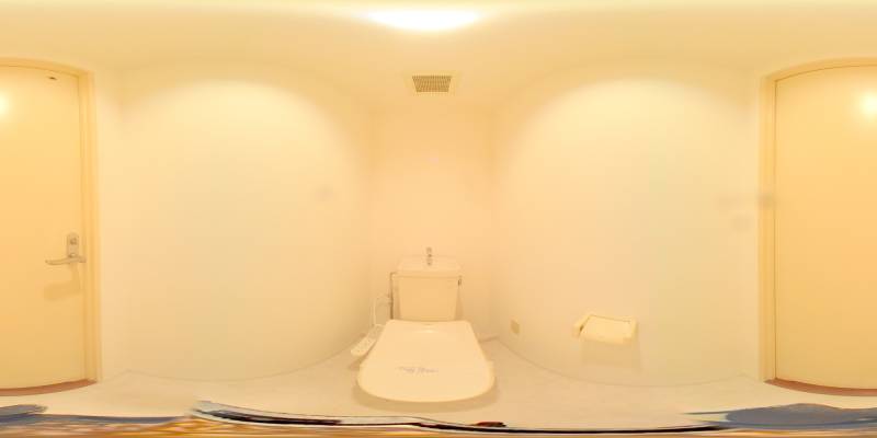 パノラマ画像トイレ