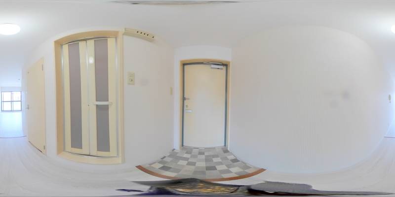 パノラマ画像玄関