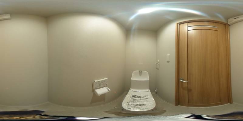 パノラマ画像トイレ