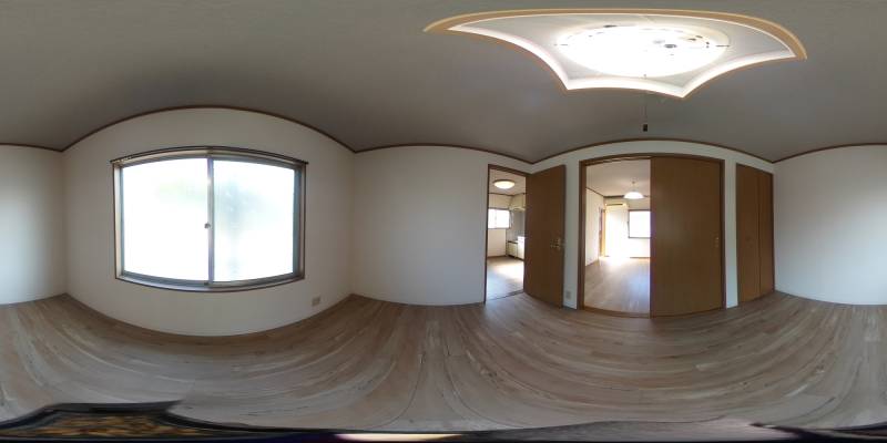 パノラマ画像洋室